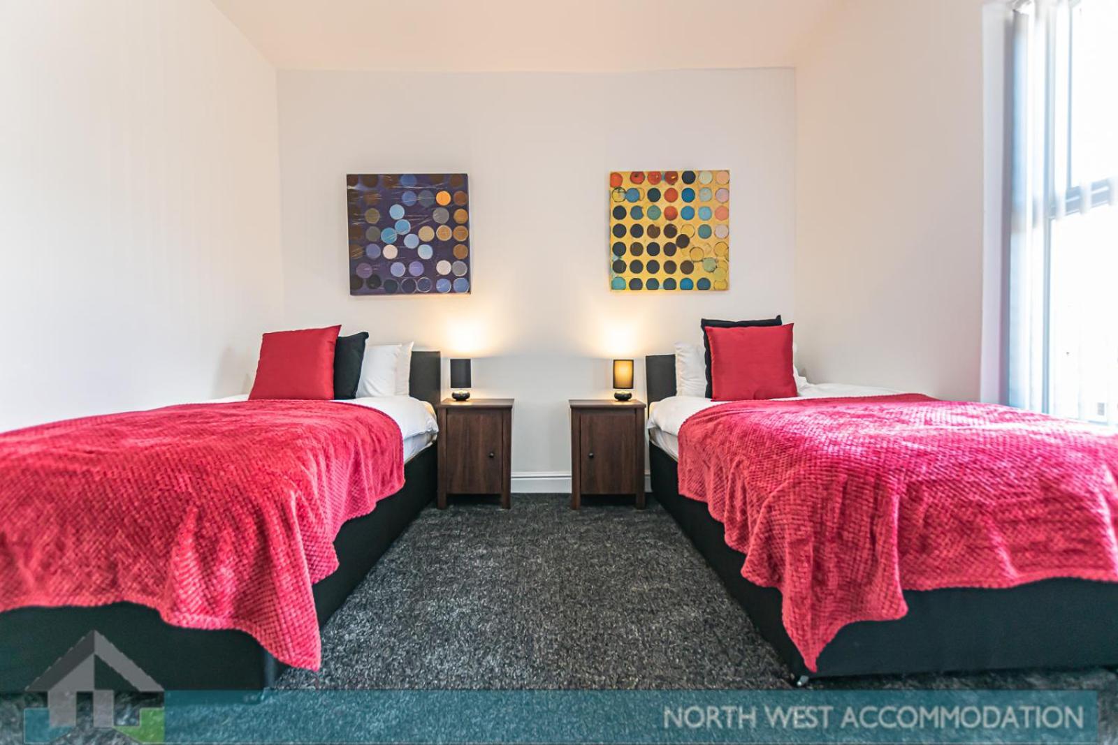 Wellfield Serviced Accommodation วอร์ริงตัน ภายนอก รูปภาพ